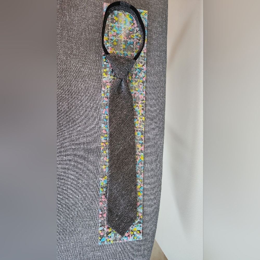 Gray Tie For Child